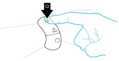 Turning VIVE Wrist Tracker on or off