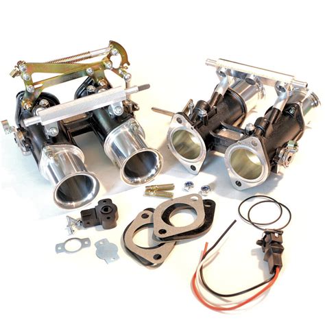 Throttle Bodies Injection x2 set 48mm TPS linkage DCOE/DHLA Weber ...