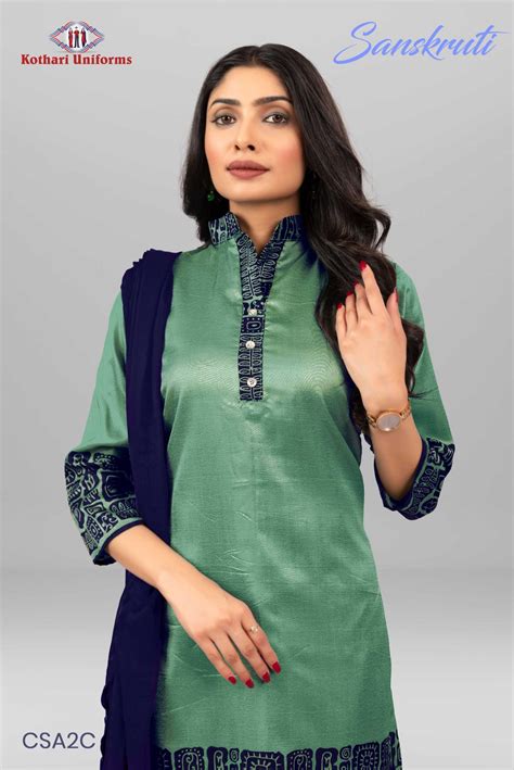 CSA2C - Uniform Salwar Suit | Kothari Uniforms | Uniforms For Teachers