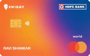 Swiggy HDFC Bank Credit Card | Priceless Specials