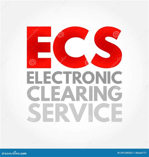 ECS Electronic Clearing Service - Method of Effecting Bulk Payment ...