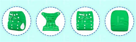 Buy Flere Reusable Baby Cotton Cloth Diapers - Adjustable & Washable ...