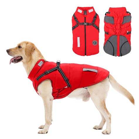 Dog Coat: Warm Dog Jacket Dog Winter Coat - Dog Fleece Jacket with ...