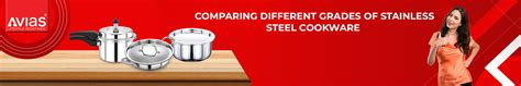Comparing Different Grades of Stainless Steel Cookware – Avias world