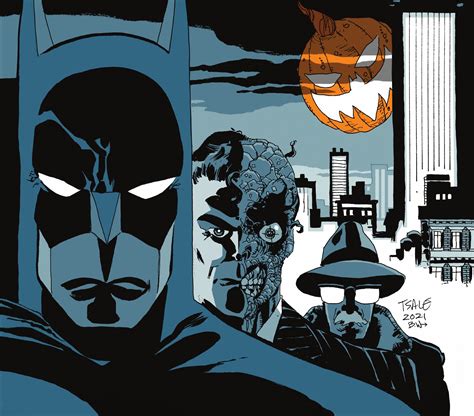 Download Comic Batman: The Long Halloween HD Wallpaper by Tim Sale