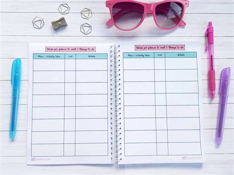 Image result for Vacation Planner Notebook