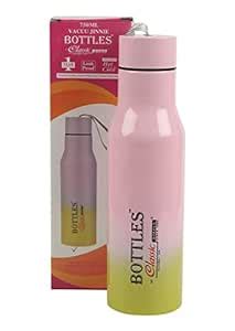 Stainless Steel Vacuum Jinnie Bottle 350 ML (350, Green) : Amazon.in ...