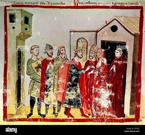 Emperor Henry Iv And Pope Gregory Vii