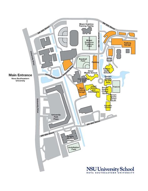 Nova Alexandria Campus Map