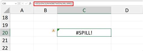 Textsplit Returns Spill Error Message 的图像结果