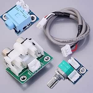 Generic 2Pcs : RCA Socket : PH2. 0-3P Double Plug Wire+Socket Board ...