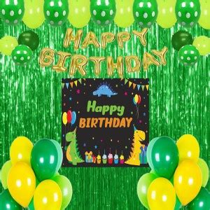Theme My Party Happy Birthday Backdrop, Polka Dot Balloons, Curtains ...