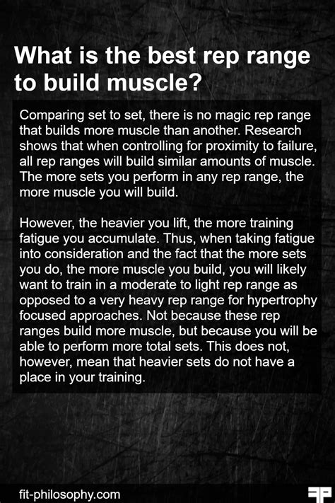 Image result for Strength Rep Range