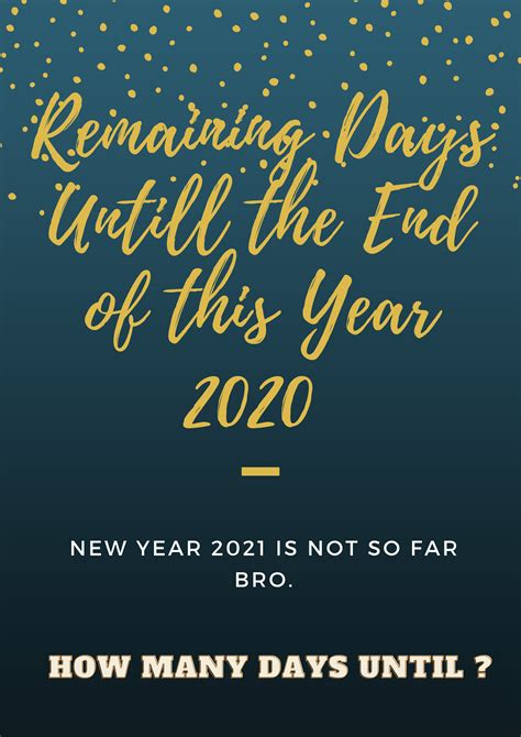 How Many Days Remaining Until End of this Year 2020 ? - 👁️Netra ...