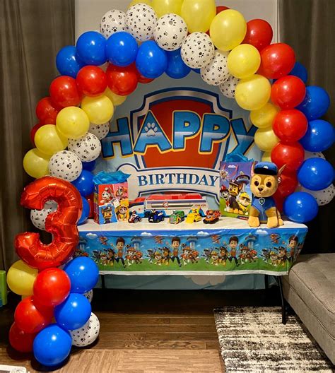 Paw Patrol Party Decorations @_@