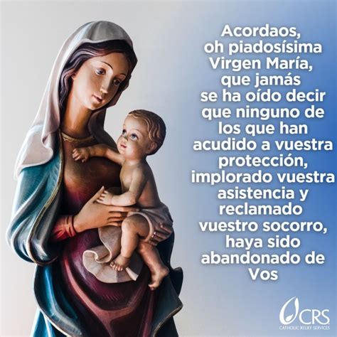 Acordaos: una oración a la Virgen María llena de devoción y esperanza ...