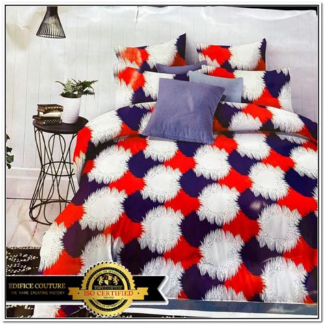 Edifice Couture Glace Cotton Pearl Double Bed Bedsheet with Pillow ...