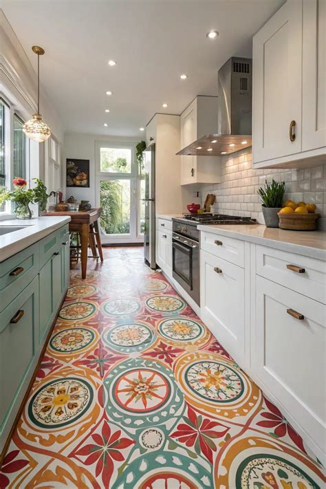 21+ Stylish Vinyl Kitchen Flooring Ideas