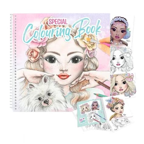 Image result for Top Model Coloring Book
