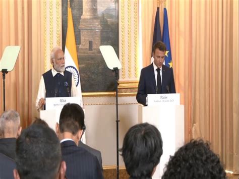 "India, France can find solutions for global crises...": President Macron