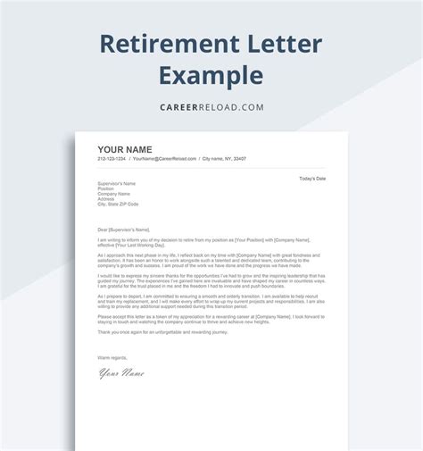 How to Write a Retirement Resignation Letter (with Examples)