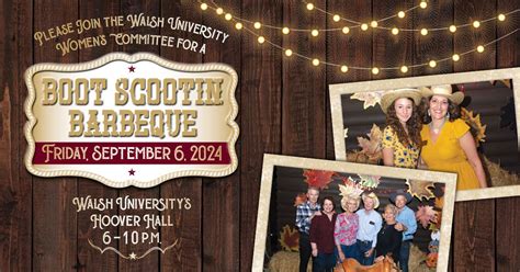 Boot Scootin Barbeque, Walsh University Hoover Hall, Canton, 6 ...
