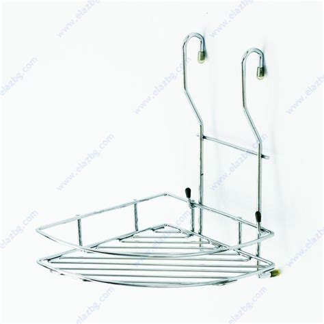 Ъглова поставка 1ет., за кухн. тръба | Елаз - Мебелен обков