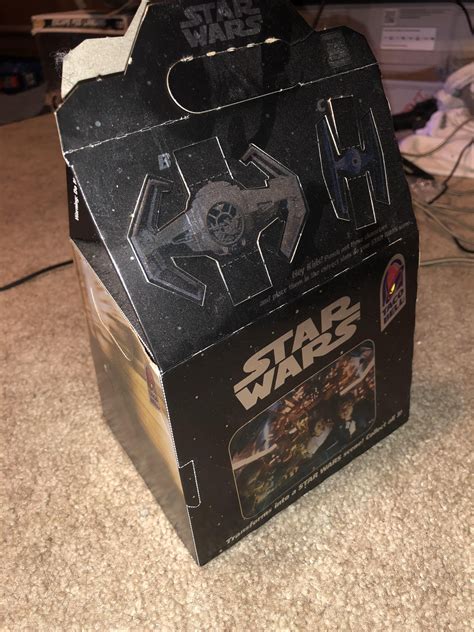 Star Wars Special Edition / Taco Bell kids meal boxes (1997) : r/nostalgia