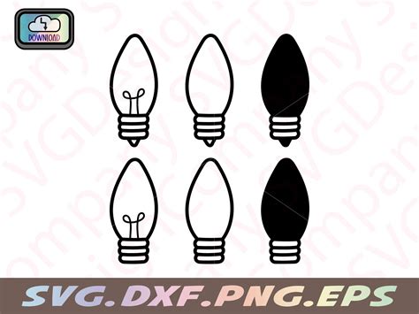 Christmas Bulb Clip Art