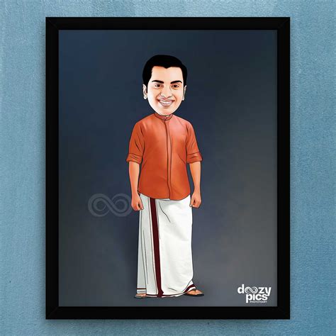 South Indian Men Traditional Caricature From your photos | Caricature ...
