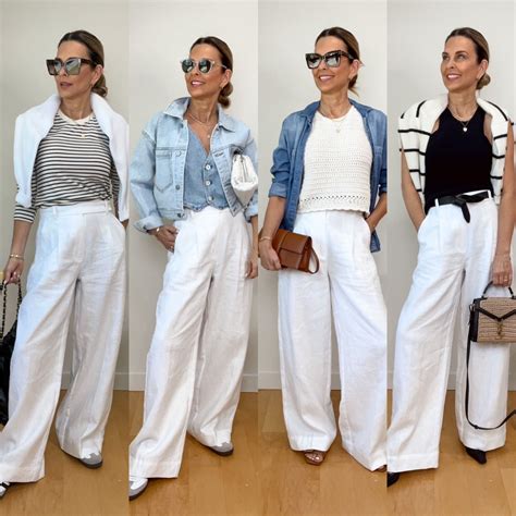 How to wear wide leg linen pants – Artofit