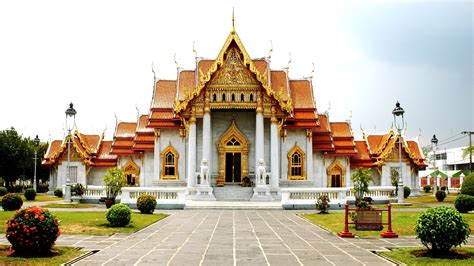 Thai Buddhist temple architecture photography Preview | 10wallpaper.com