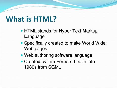 Image result for HTML Programming Definition