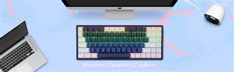 Amazon.in: Buy HUO JI CQ84 Wireless Mechanical Gaming Keyboard, Compact ...