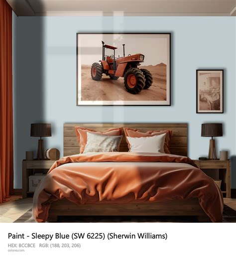 Sherwin Williams Sleepy Blue (SW 6225) Paint color codes, similar ...