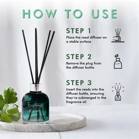 Freshness of green Reed Diffuser 200ml – Squish Town Private Limited