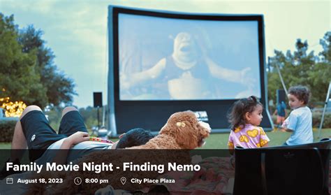 City Place: Family Movie Night - PaperCity Magazine