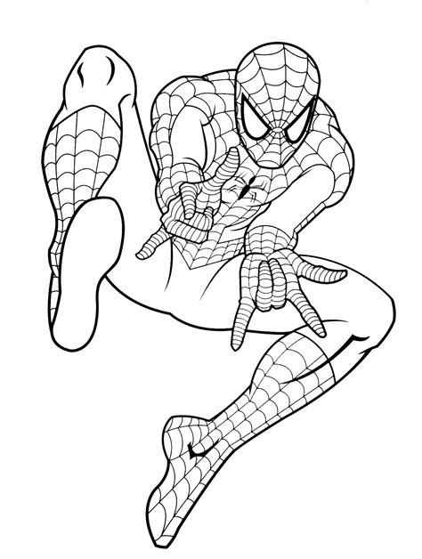 Spider Man Coloring Pages