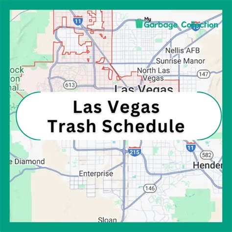 Las Vegas Trash Schedule 2025 (Holidays, Recycling & Bulk Pickup) - My ...