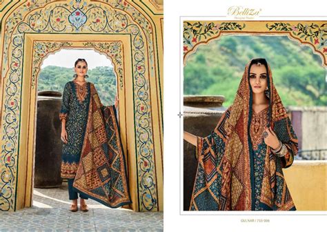 Belliza Gulnar Catalog Premium Ready Made Designer Dress Materials ...