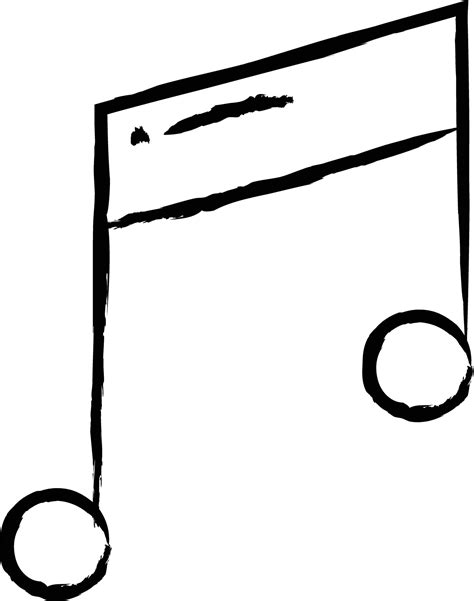 Music note hand drawn vector illustration 35500055 Vector Art at Vecteezy