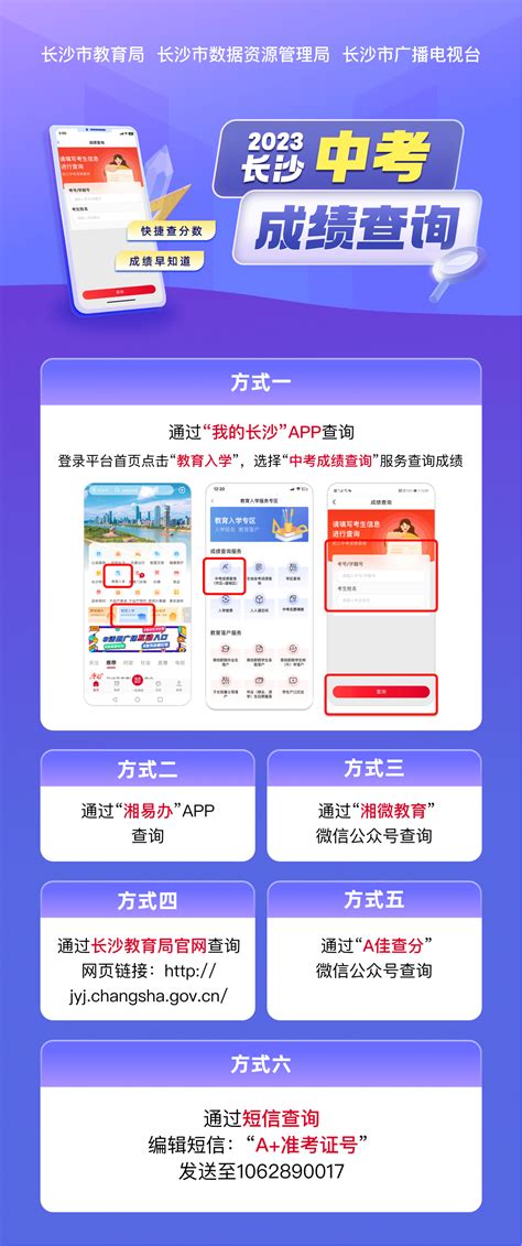 长沙县中考成绩查询网站入口- 长沙本地宝