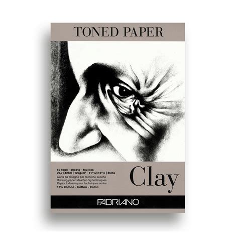 Fabriano Toned Paper Pad Clay 120 GSM (Contains- 50 Sheets) – SATYAM ...