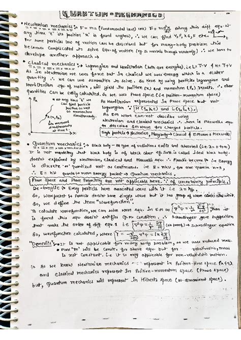 Quantum Mechanics - Notes - Theory Of Computation - Studocu