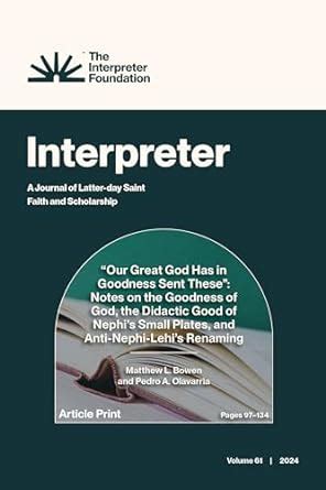 “Our Great God Has in Goodness Sent These”: Notes on the Goodness of ...