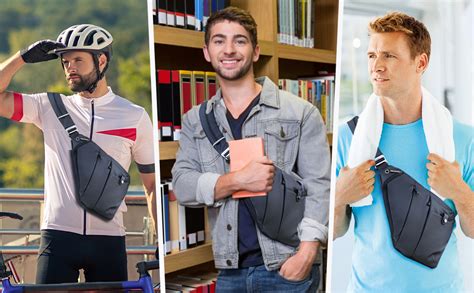 Arctic Hunter Slim Chest Bag for Men Sling Bag for Men Crossbody ...