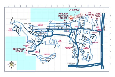 Map Of Downtown Park City Utah