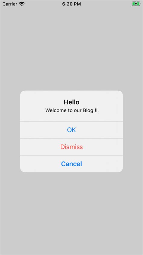 Image result for iOS Alert