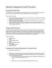 Image result for Module 5 Assignment
