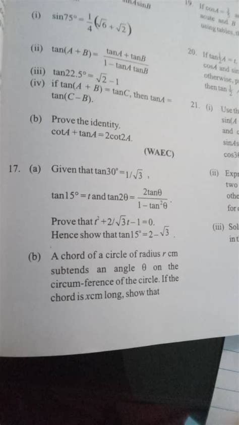 Solve no 17 in a detailed manner. Explaining each step - Brainly.in